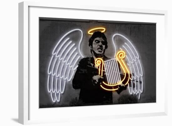 Fallen Angel-Octavian Mielu-Framed Art Print