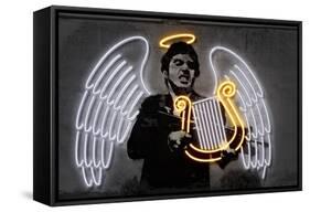 Fallen Angel-Octavian Mielu-Framed Stretched Canvas