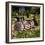 Fallen Greek Columns-Philip Gendreau-Framed Photographic Print