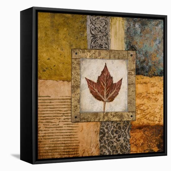 Fallen Leaf I (Red)-Michael Marcon-Framed Stretched Canvas