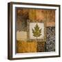 Fallen Leaf II (Green)-Michael Marcon-Framed Art Print