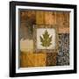 Fallen Leaf II (Green)-Michael Marcon-Framed Art Print