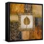 Fallen Leaf III (Yellow)-Michael Marcon-Framed Stretched Canvas