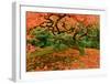 Fallen Leaves-Don Schwartz-Framed Art Print