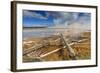 Fallen Lodgepole Pines, Grand Prismatic Spring, Midway Geyser Basin-Eleanor Scriven-Framed Photographic Print