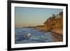 Fallen Trees in the Surge on the Western Beach of Darss Peninsula-Uwe Steffens-Framed Photographic Print