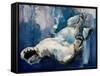 Falling, 2016-Mark Adlington-Framed Stretched Canvas