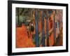 Falling Autumn Leaves, 1888-Vincent van Gogh-Framed Giclee Print