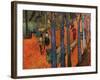 Falling Autumn Leaves, 1888-Vincent van Gogh-Framed Giclee Print