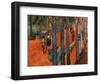 Falling Autumn Leaves, 1888-Vincent van Gogh-Framed Giclee Print