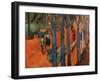 Falling Autumn Leaves, 1888-Vincent van Gogh-Framed Giclee Print