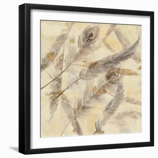 Falling Feathers-Albena Hristova-Framed Art Print