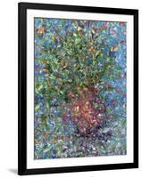 Falling Flowers-James W Johnson-Framed Giclee Print