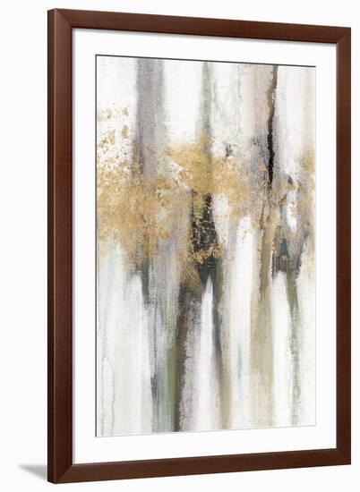 Falling Gold Leaf II-Studio W-Framed Art Print