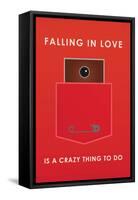 Falling In Love Is A Crazy Thing To Do-null-Framed Stretched Canvas