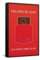 Falling In Love Is A Crazy Thing To Do-null-Framed Stretched Canvas