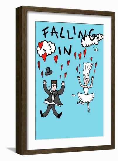 Falling in Love-Logan81-Framed Art Print