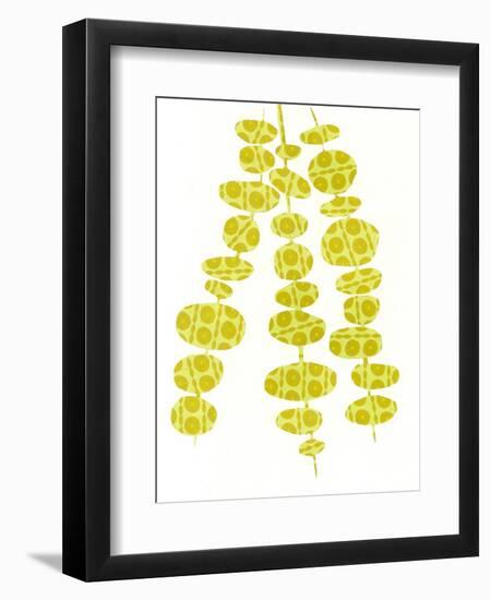 Falling Leaves One-Jan Weiss-Framed Art Print