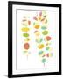 Falling Leaves Two-Jan Weiss-Framed Art Print