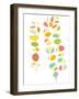 Falling Leaves Two-Jan Weiss-Framed Art Print