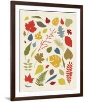 Falling Leaves-Clara Wells-Framed Giclee Print