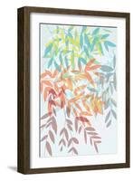 Falling Leaves-Jan Weiss-Framed Art Print