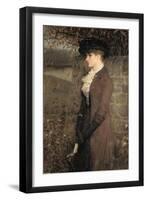 Falling Leaves-George Henry Boughton-Framed Giclee Print