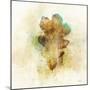 Falling Oak Leaf-Ken Roko-Mounted Art Print