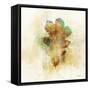 Falling Oak Leaf-Ken Roko-Framed Stretched Canvas