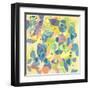 Falling on Water 1-Jan Weiss-Framed Art Print