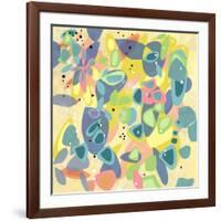 Falling on Water 1-Jan Weiss-Framed Art Print