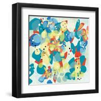 Falling On Water 2-Jan Weiss-Framed Art Print