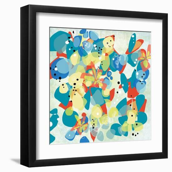 Falling On Water 2-Jan Weiss-Framed Art Print