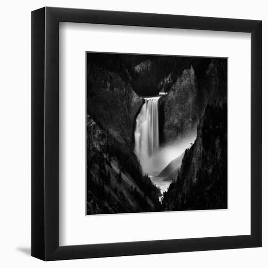 Falling Rivers-null-Framed Art Print
