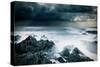 Falling Skies-David Baker-Stretched Canvas