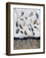 Falling Up in Taupe II-Judi Bagnato-Framed Art Print