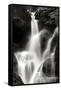 Falling Water II BW-Douglas Taylor-Framed Stretched Canvas