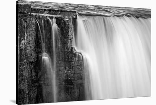 Falling Waters-Mark Spowart-Stretched Canvas