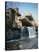 Fallingwater, State Route 381, Pennsylvania-Frank Lloyd Wright-Stretched Canvas