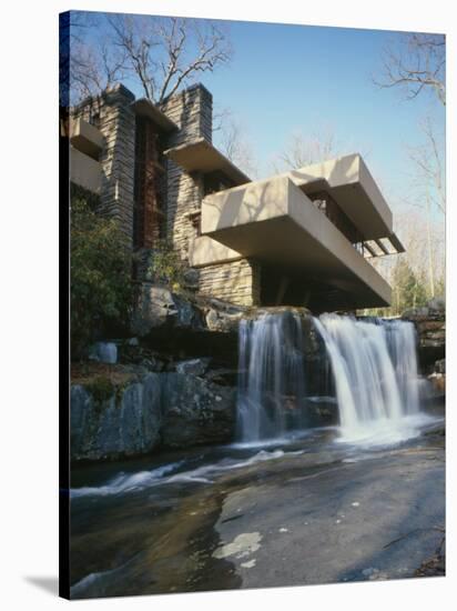 Fallingwater, State Route 381, Pennsylvania-Frank Lloyd Wright-Stretched Canvas