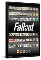 FALLOUT 4 - EMOJIS-null-Framed Poster