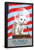 Fallout 4 - Mr. Pebbles - The First Cat In Space-Trends International-Framed Poster