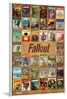 Fallout 4- Pulp Fiction Compilation-null-Framed Poster