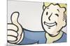 Fallout  4 - Vault Boy - Thumbs Up Closeup-Trends International-Mounted Poster