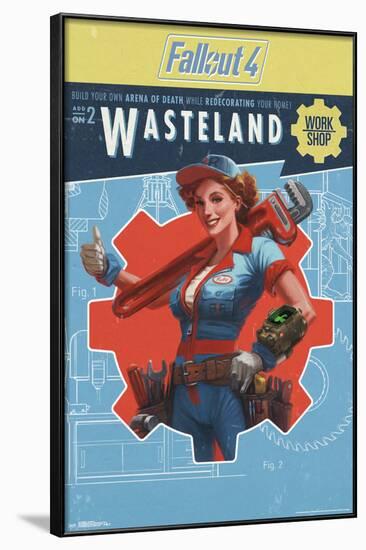 FALLOUT 4 - WASTELAND-null-Framed Poster