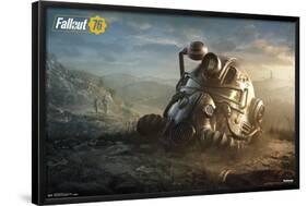 Fallout: 76 - Helmet Key Art-Trends International-Framed Poster