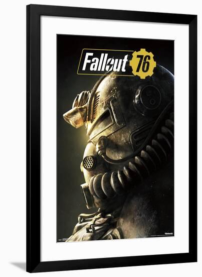 Fallout 76 - Helmet-null-Framed Poster