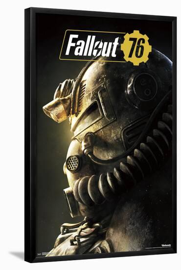 Fallout 76 - Helmet-null-Framed Poster