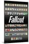 Fallout - Emojis-Trends International-Mounted Poster