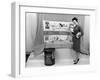 Fallout Shelter Supplies, USA, Cold War-us National Archives-Framed Premium Photographic Print